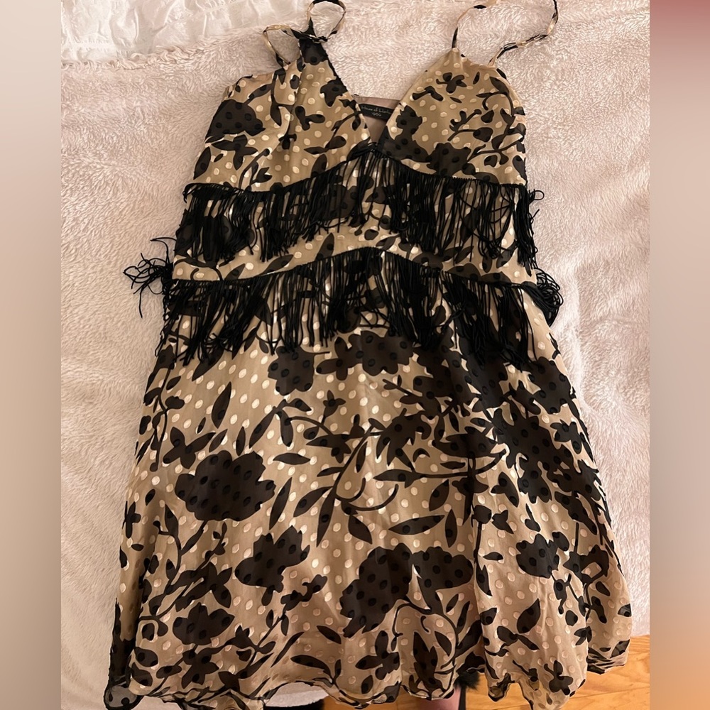Revolve x House of Harlow fringe dress
